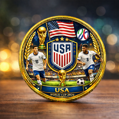 The USA Premium World Cup Commemorative Coin DDT CTND