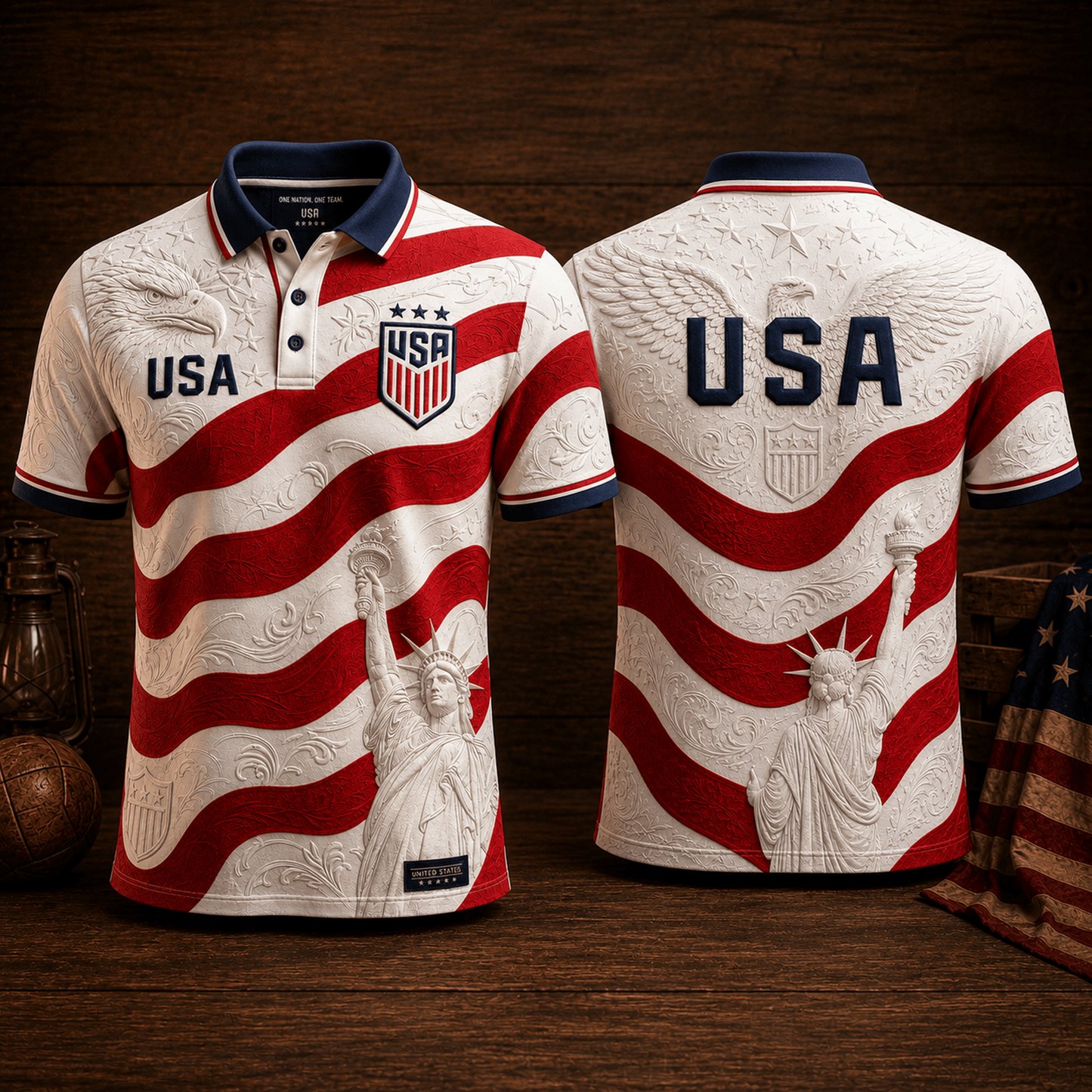 USA National Soccer Team Polo Shirt 2006