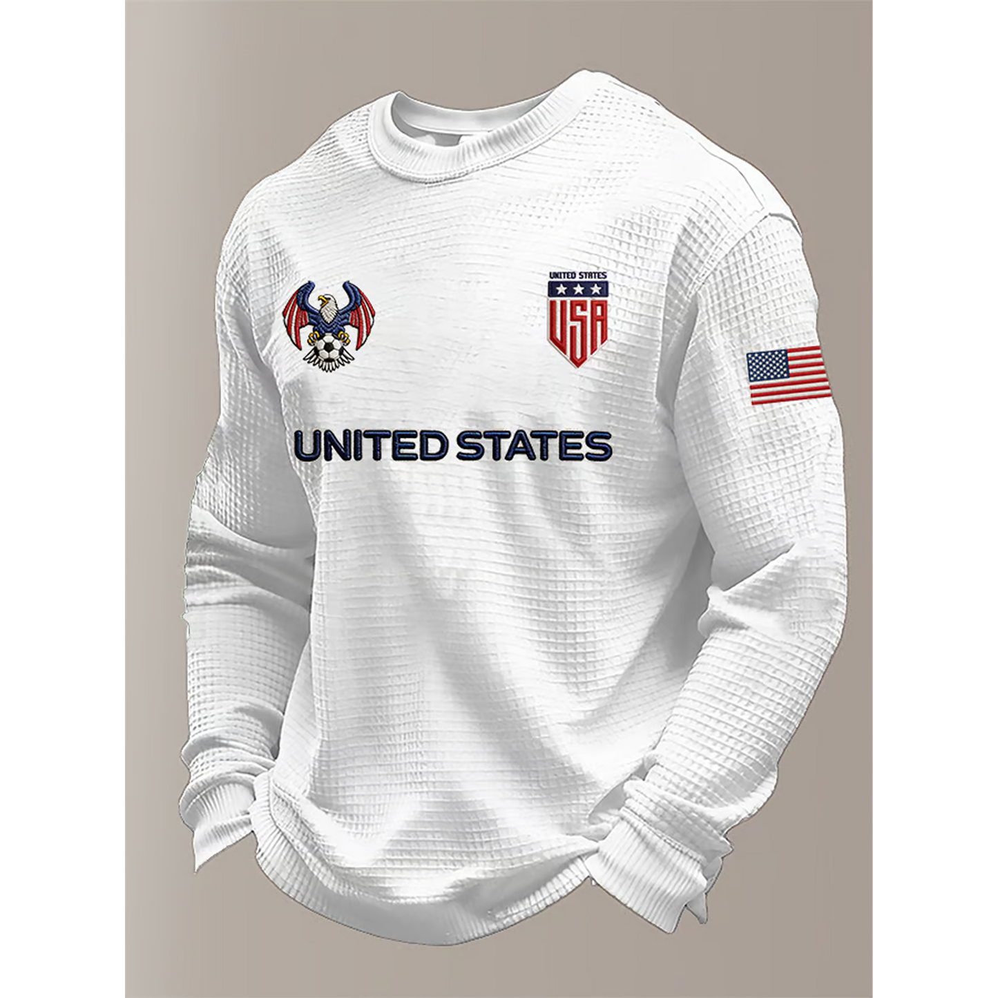 USA Print Soccer Shirt V1 DATND TANTD 040626