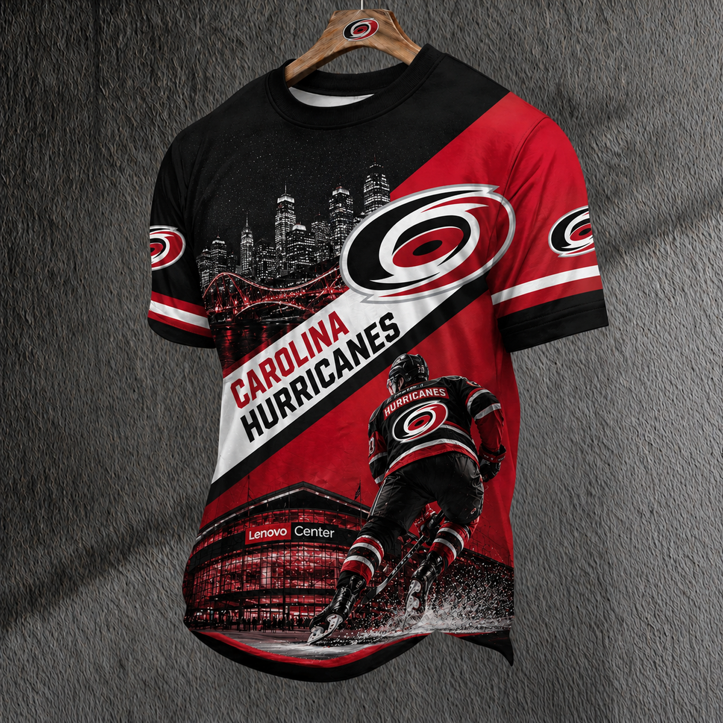 Unisex CAR x NHL Inspired Trendy T-shirt DATND TANTD 140526