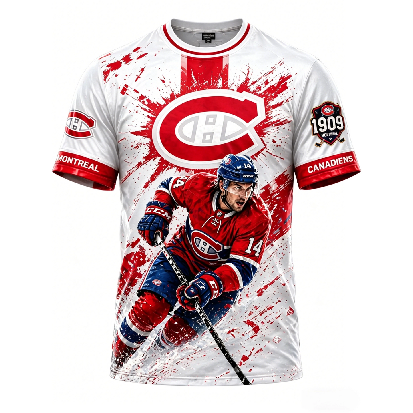 Unisex MC x NHL Inspired Trendy T-shirt V1 DATND TANTD 140526