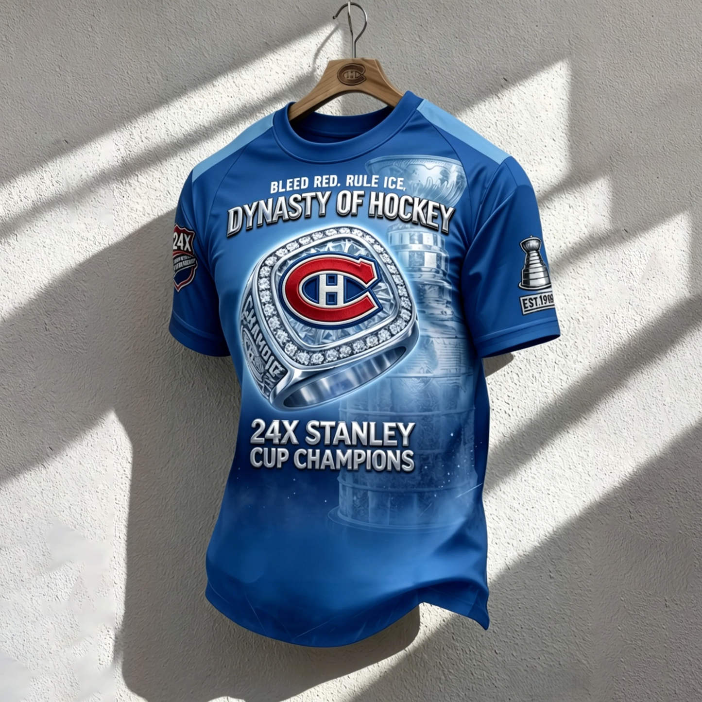 Unisex MC x NHL Inspired Trendy T-shirt V18 DATND TANTD 140526