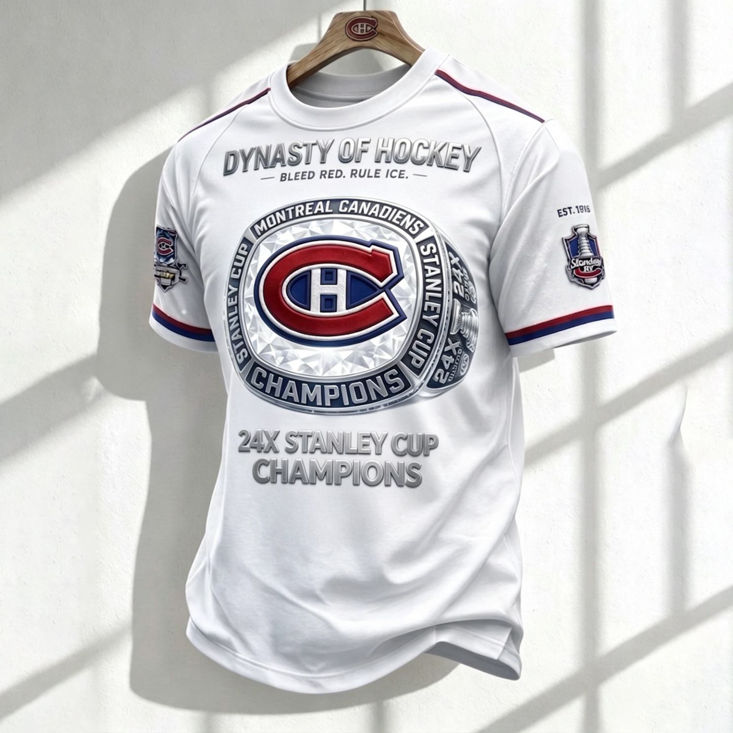 Unisex MC x NHL Inspired Trendy T-shirt V2 DATND TANTD 140526