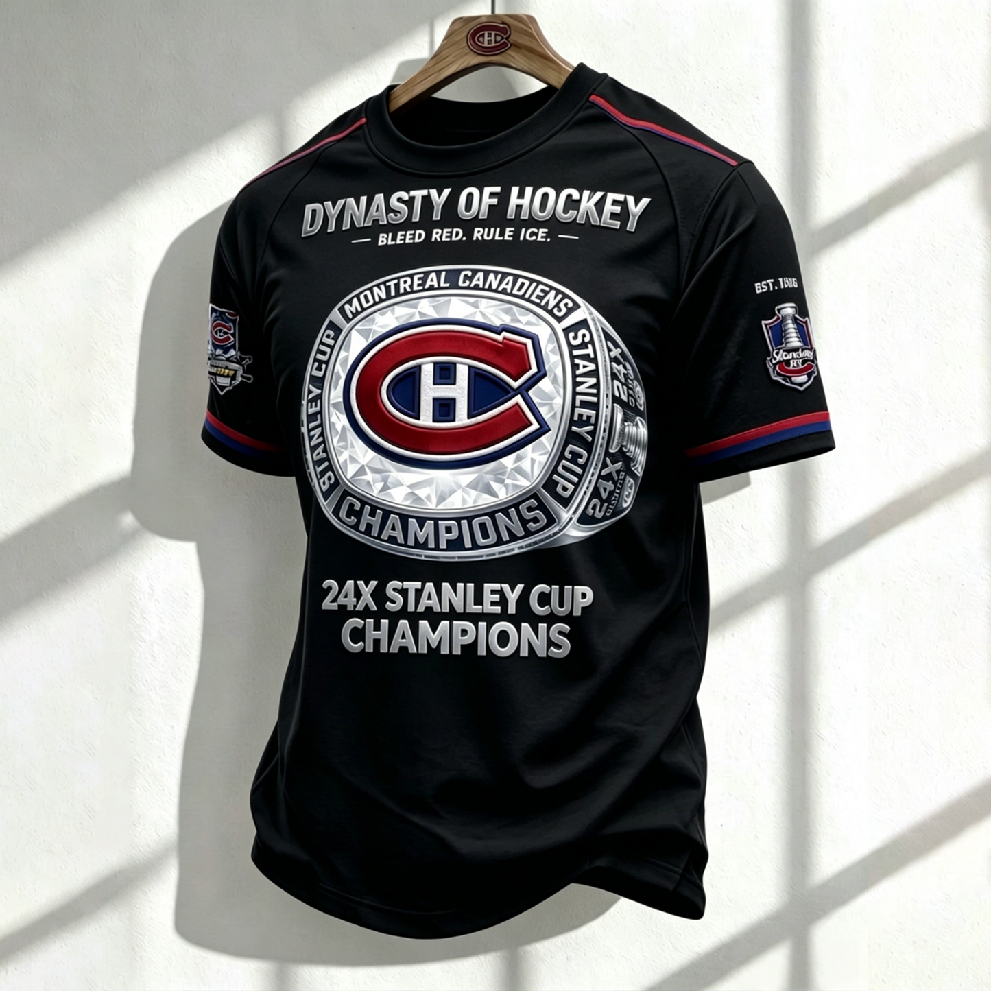 Unisex MC x NHL Inspired Trendy T-shirt V2 DATND TANTD 140526