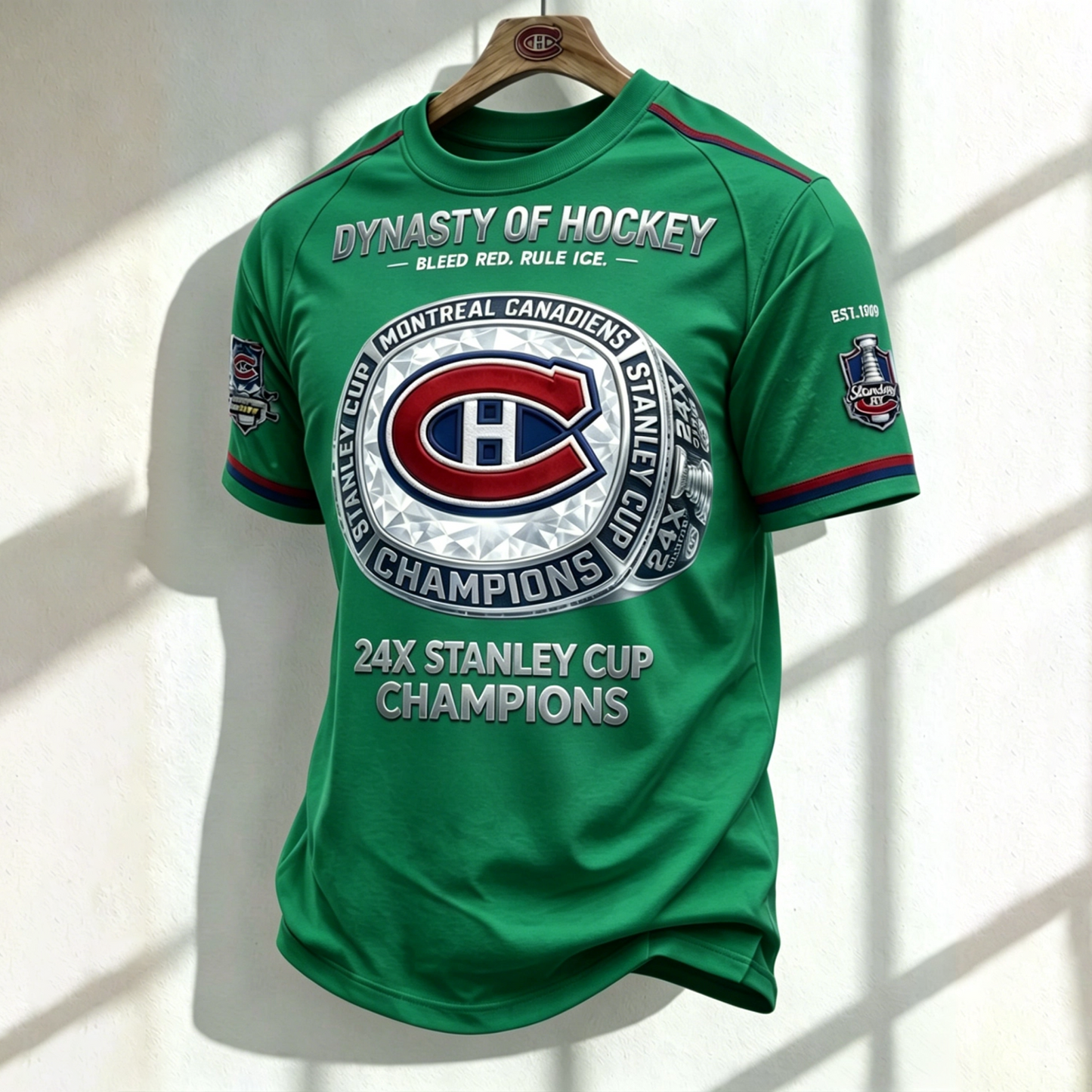 Unisex MC x NHL Inspired Trendy T-shirt V2 DATND TANTD 140526