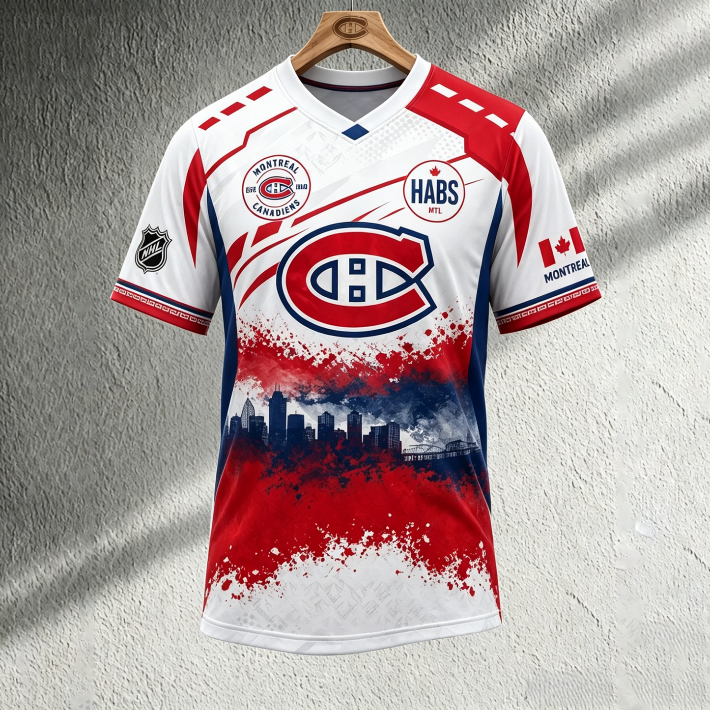 Unisex MC x NHL Inspired Trendy T-shirt V28 DATND TANTD 140526