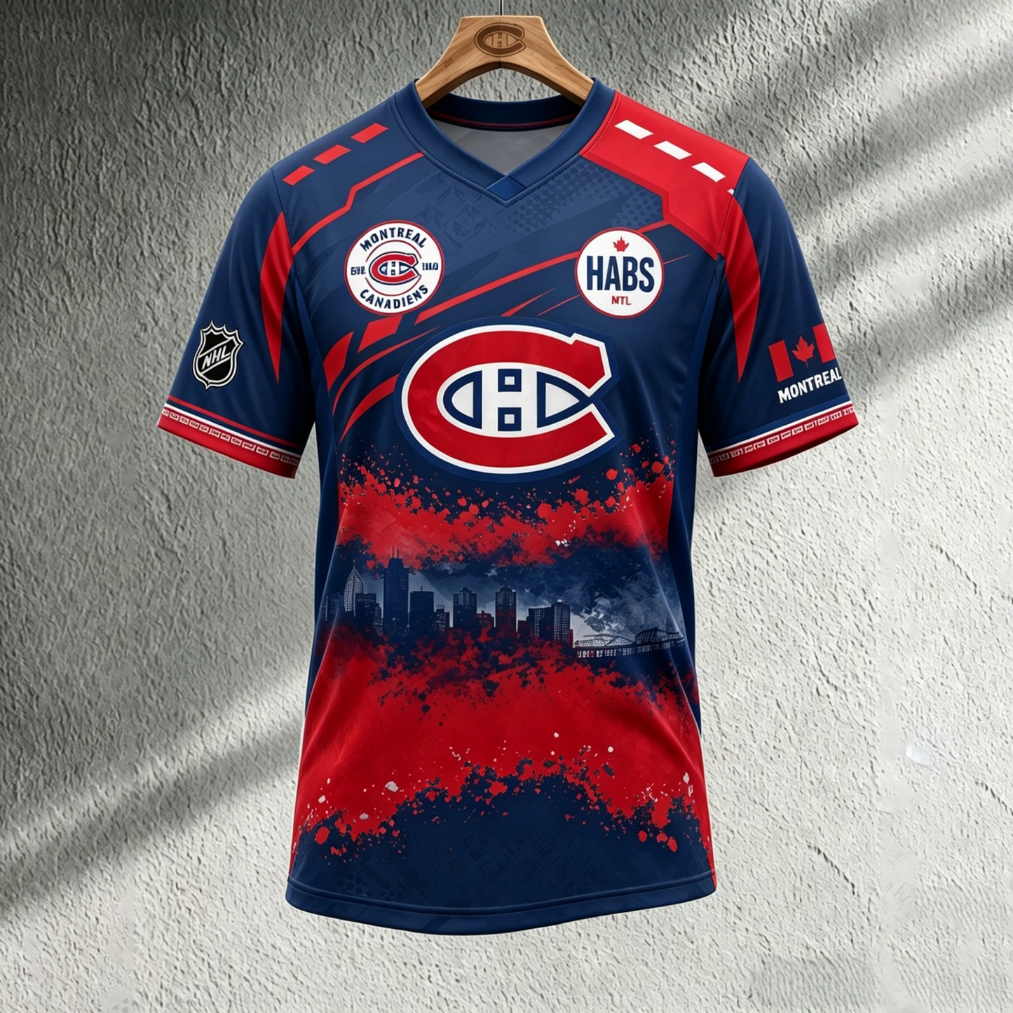 Unisex MC x NHL Inspired Trendy T-shirt V28 DATND TANTD 140526