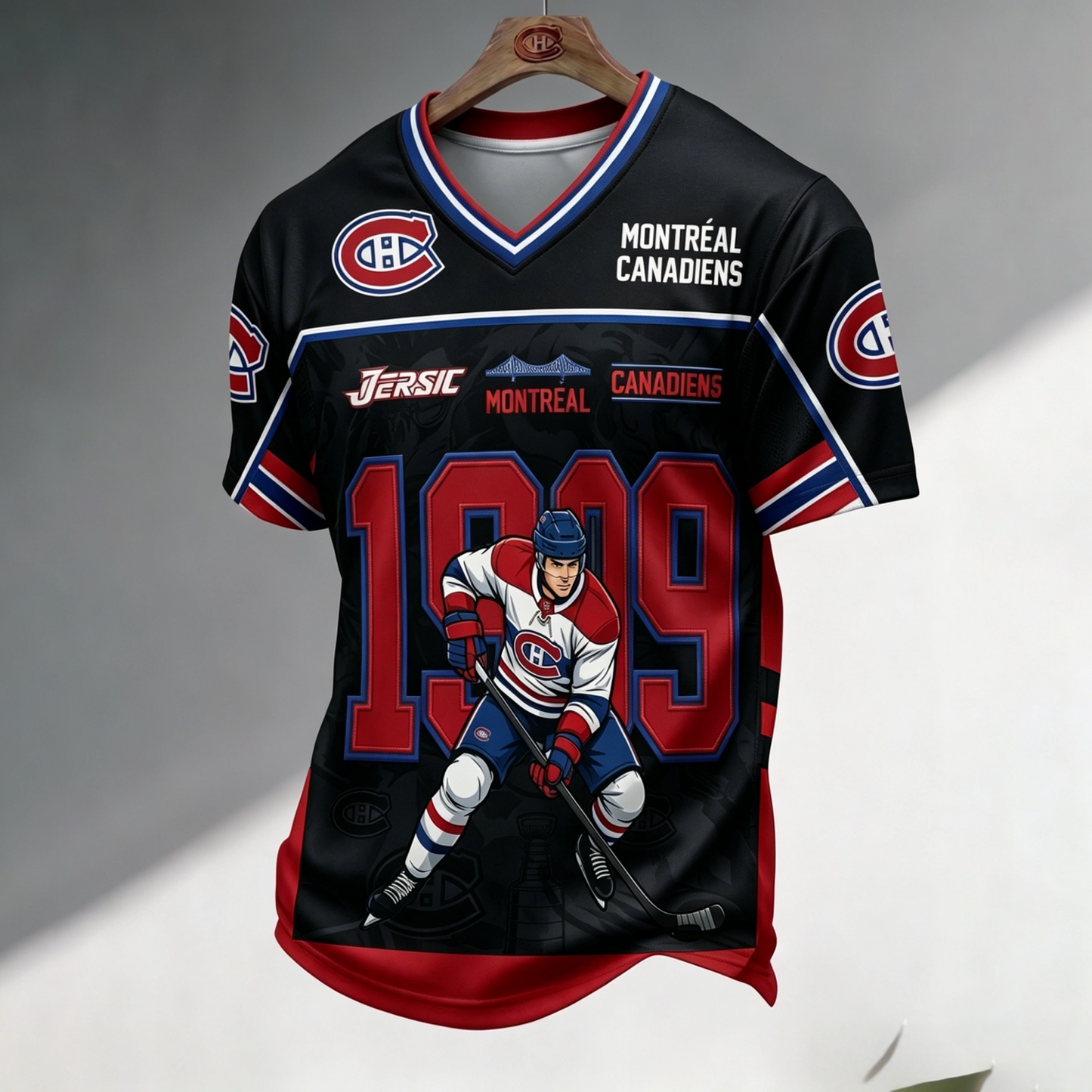 Unisex MC x NHL Inspired Trendy T-shirt V29 DATND TANTD 140526