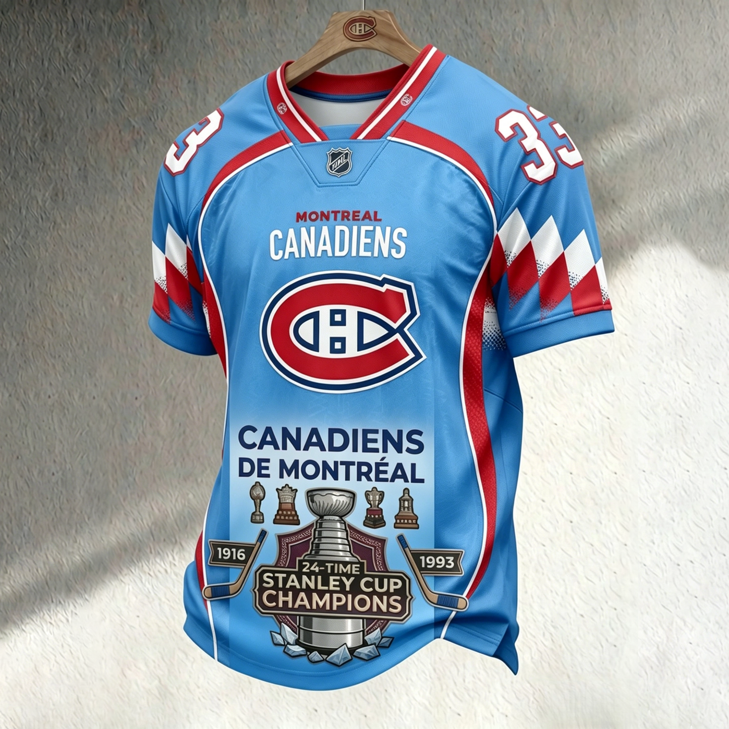 Unisex MC x NHL Inspired Trendy T-shirt V5 DATND TANTD 140526