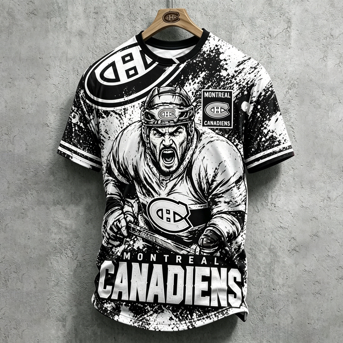 Unisex MC x NHL Inspired Trendy T-shirt V8 DATND TANTD 140526