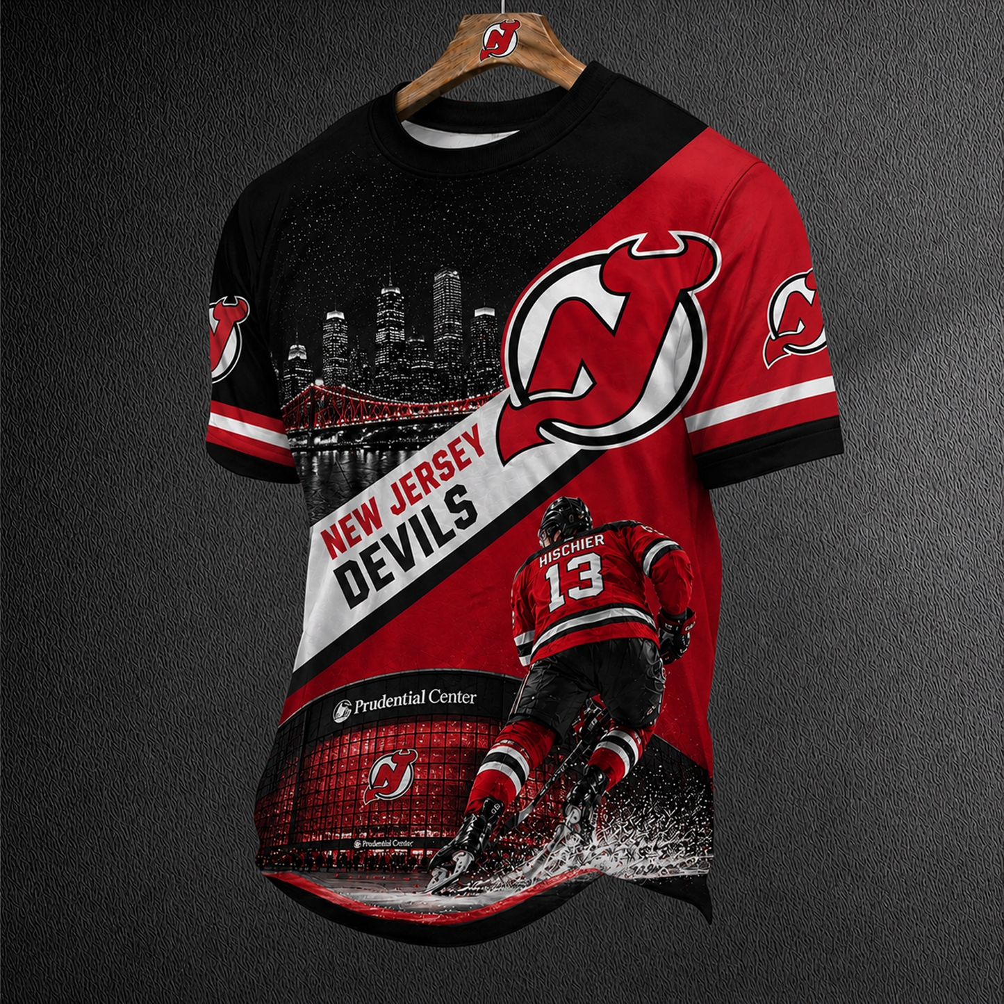 Unisex NJD x NHL Inspired Trendy T-shirt DATND TANTD 140526