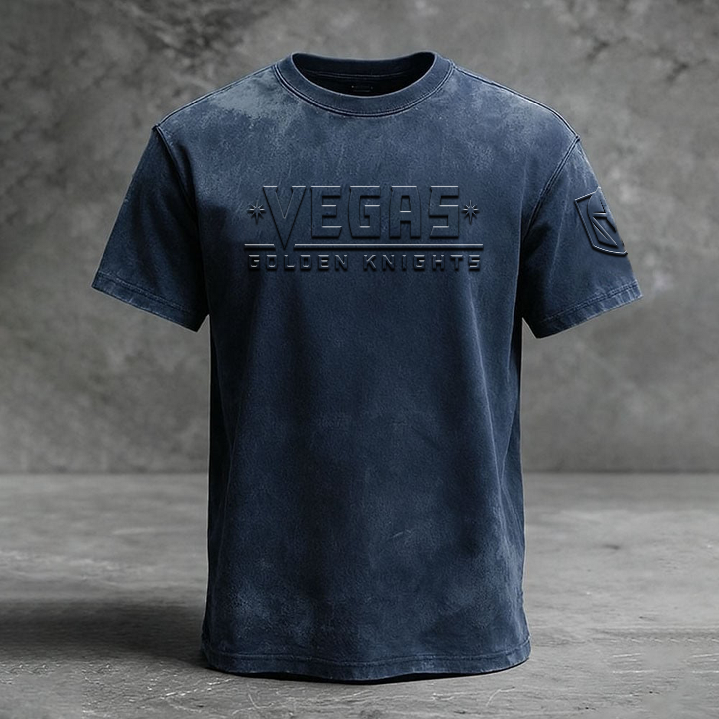 VGK x NHL Embossed Tshirt 0905 DatND DVT