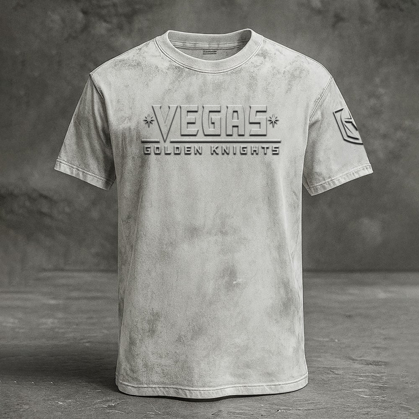VGK x NHL Embossed Tshirt 0905 DatND DVT
