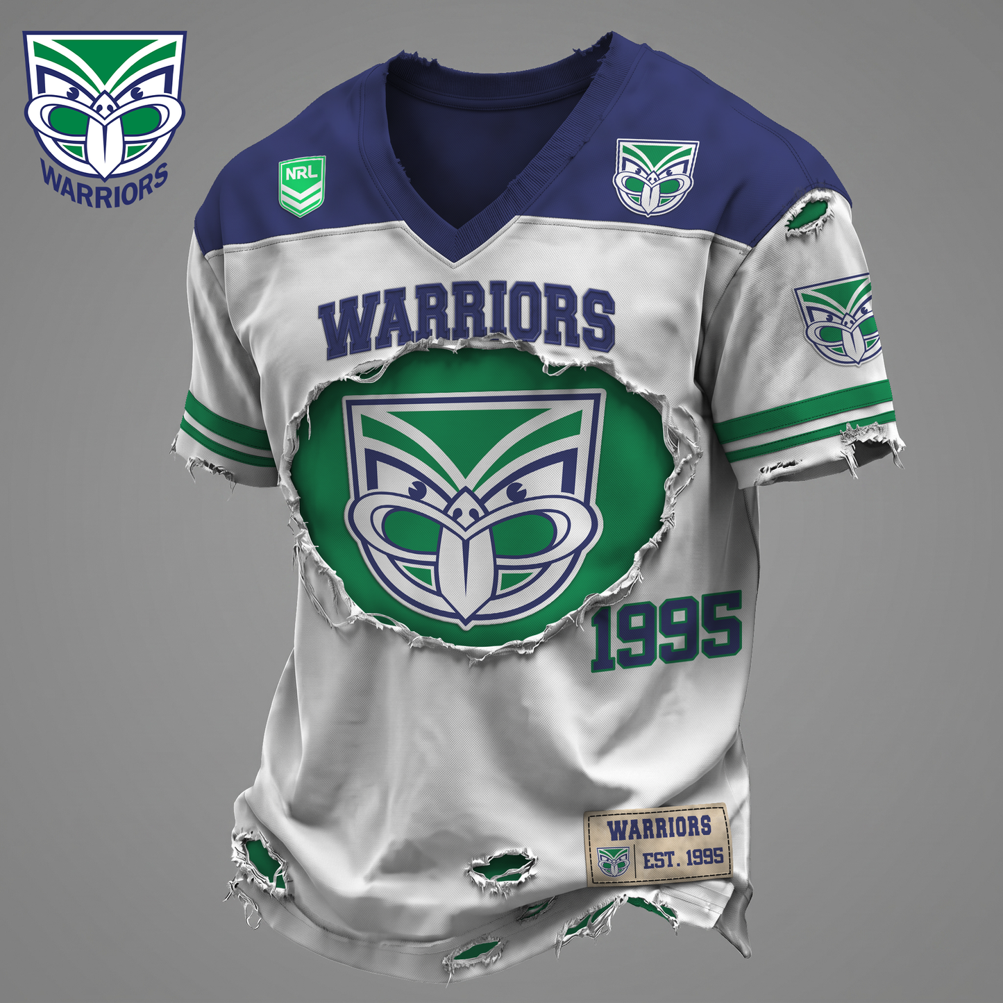 WAR x NRL Luxury Classic T-shirt DDT 160526 NTL