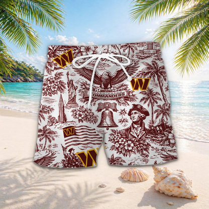 WAS x NFL Hawaiian Shirt 2006