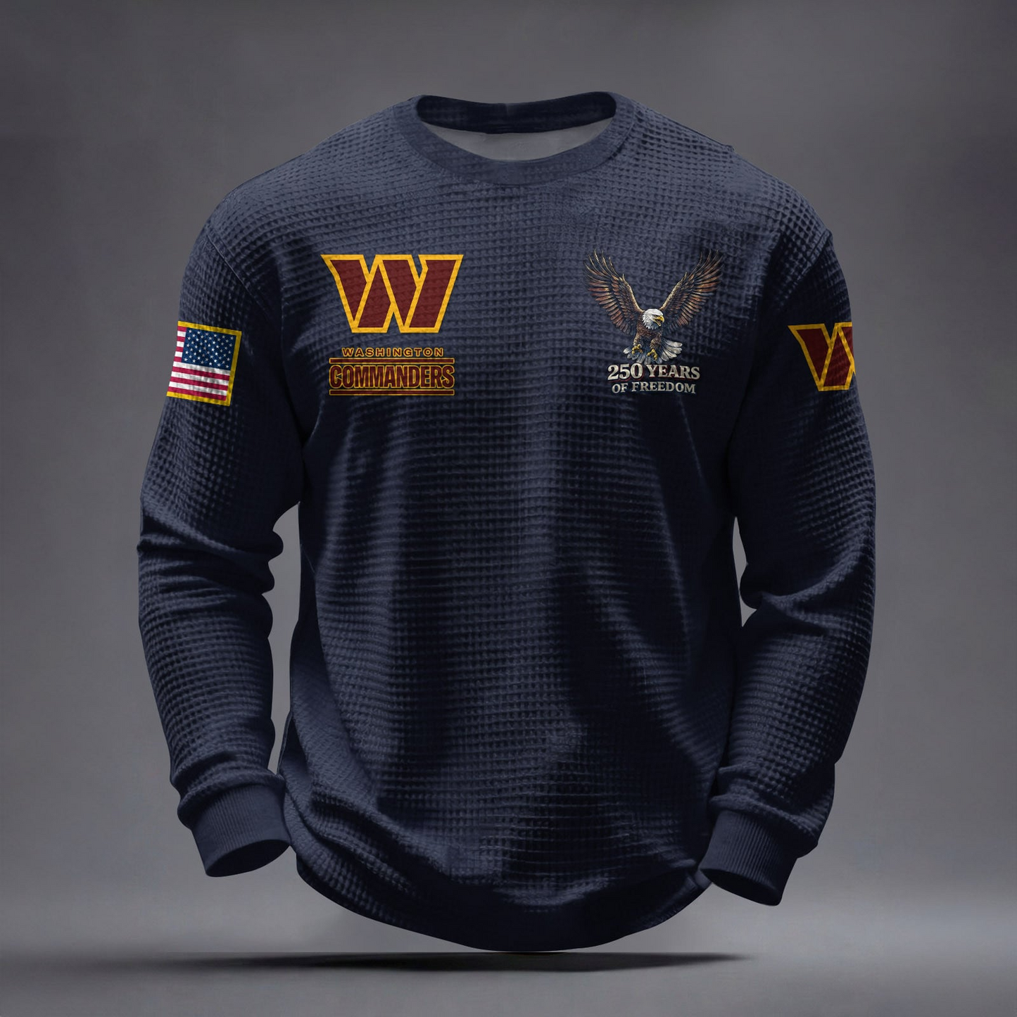 WAS x NFL Waffle Sweatshirt DatND DVT