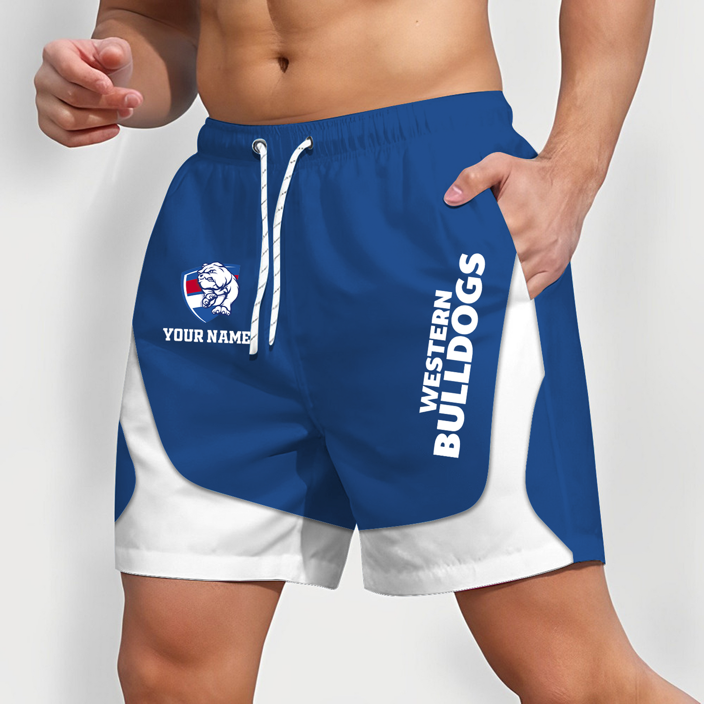 WB x AFL Team Special Short Pants For Men Custom Name Gifts DATND TANTD 070426
