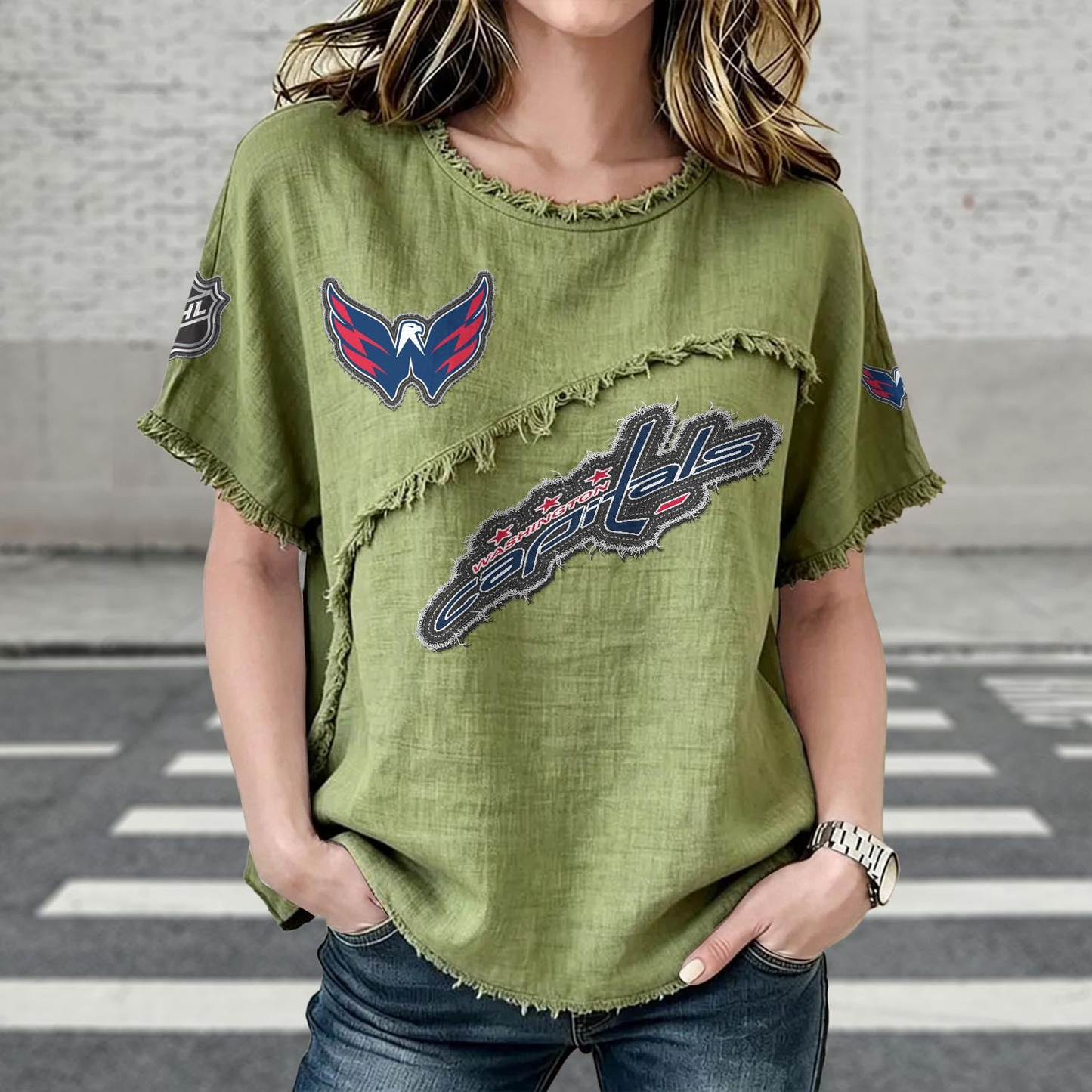 WSH x NHL Women’s Vintage O-Neck 2905 DatND DVT