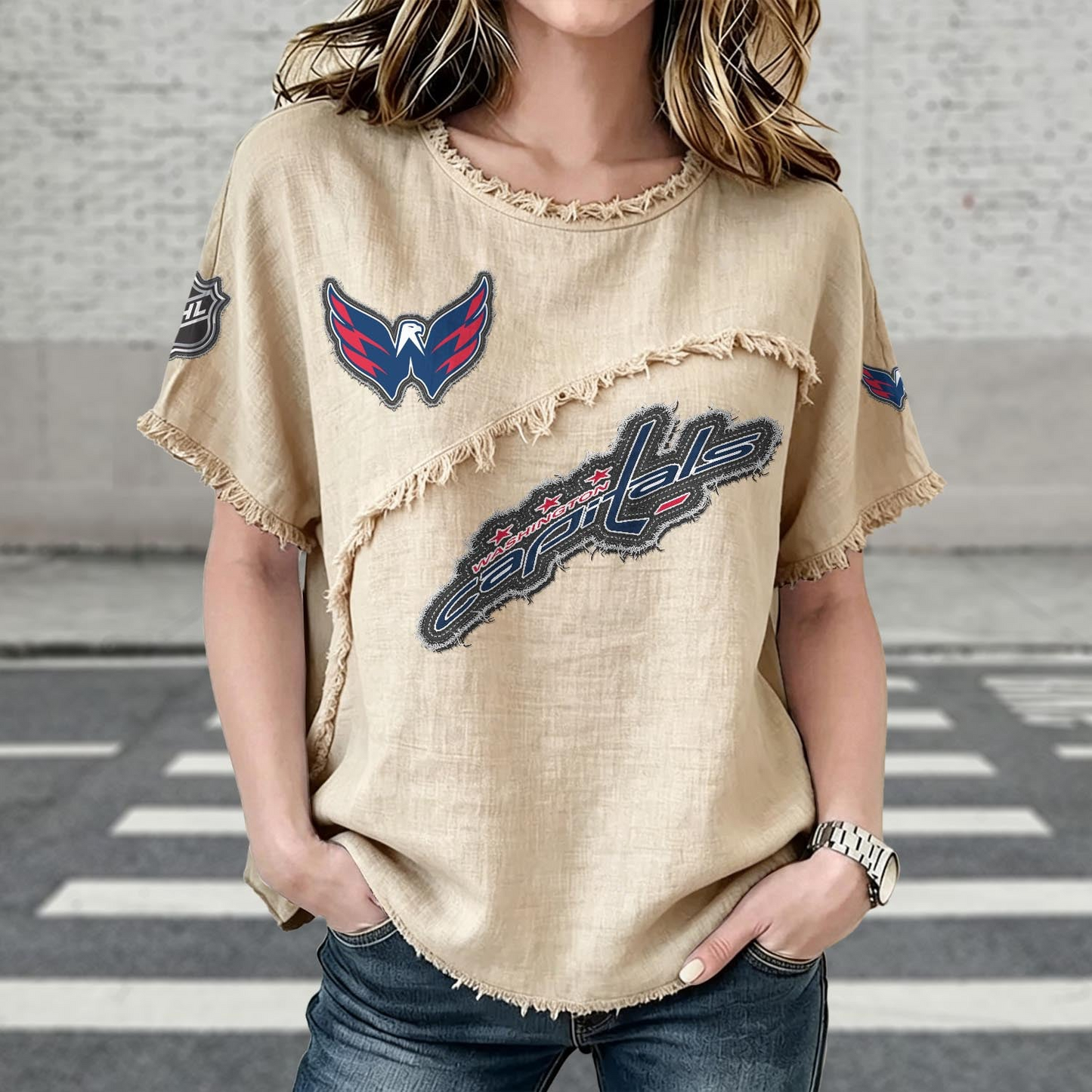WSH x NHL Women’s Vintage O-Neck 2905 DatND DVT