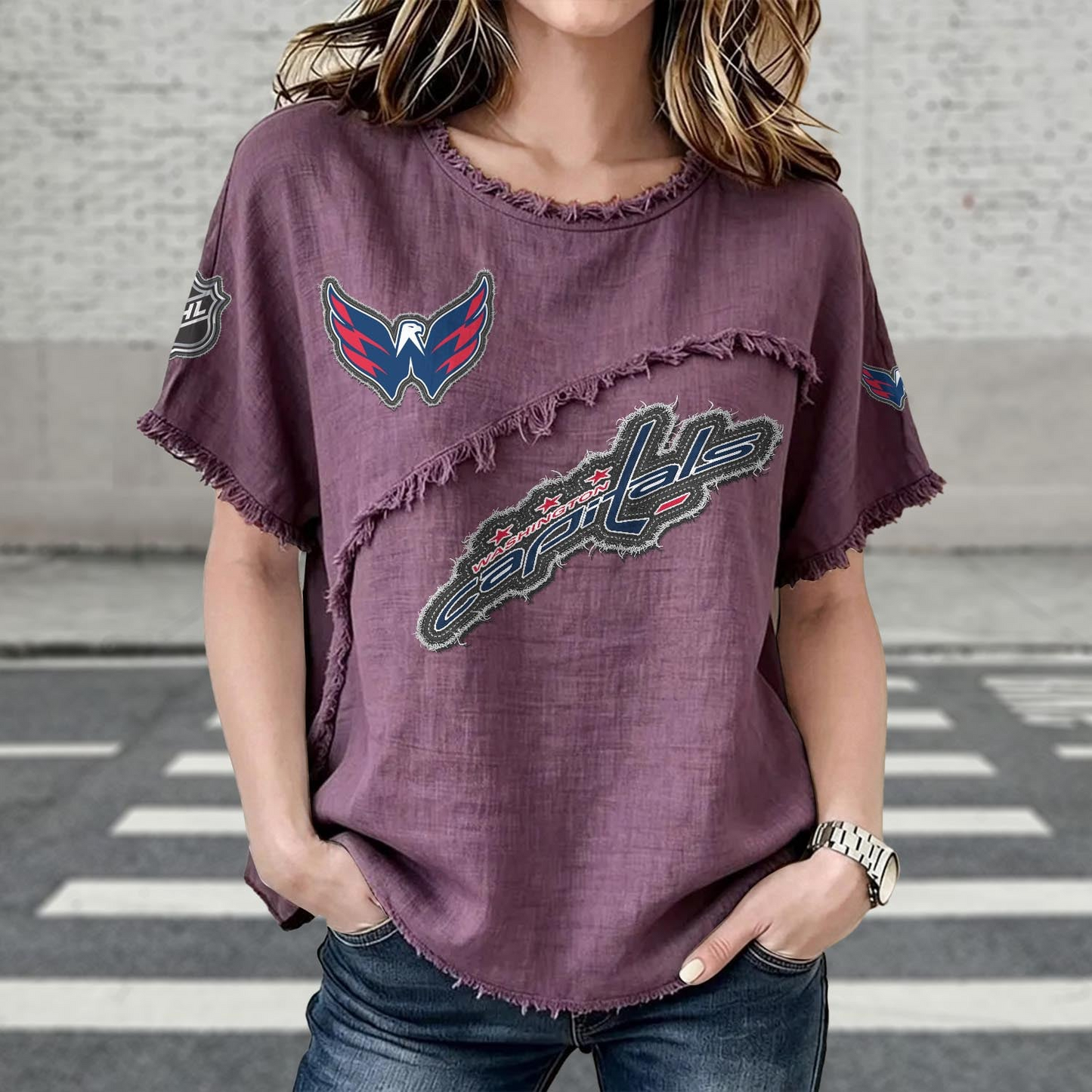 WSH x NHL Women’s Vintage O-Neck 2905 DatND DVT