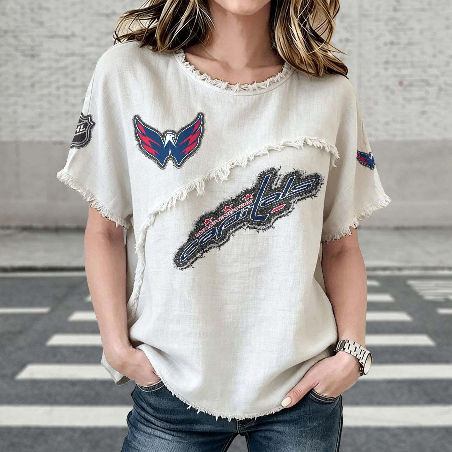 WSH x NHL Women’s Vintage O-Neck 2905 DatND DVT