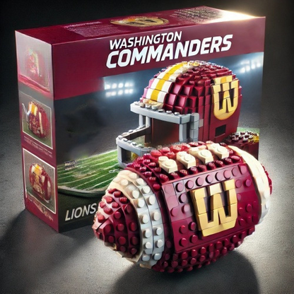 NFL Team Building Block Football Set DDT HLP HLPHUONG