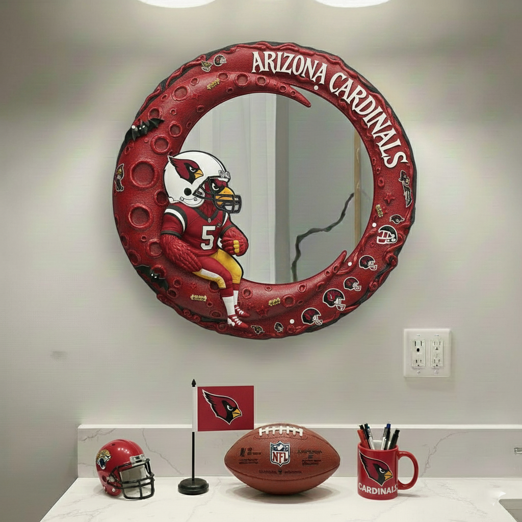 AC x NFL Moonlit  Custom Shaped Mirror - Personalized Gifts NAK CTKT