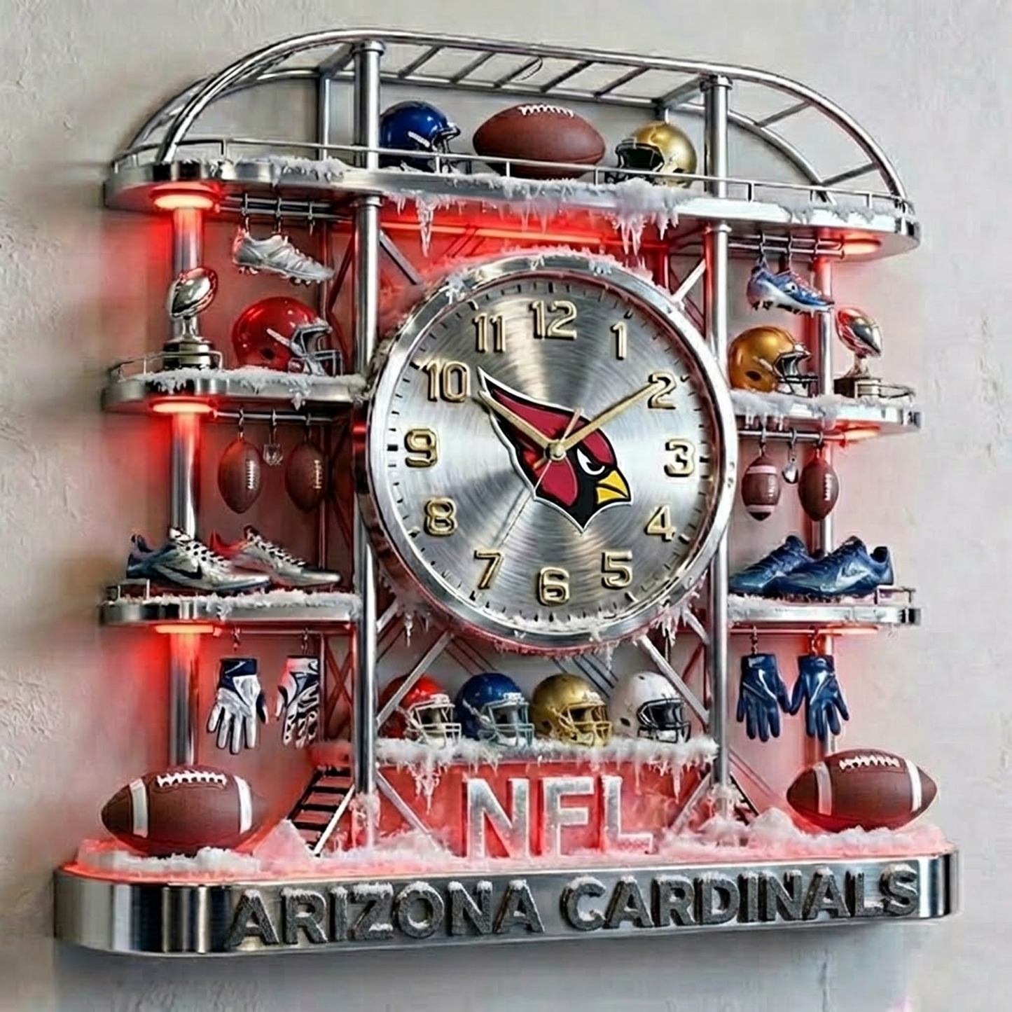 ARI X NFL Arctic Stadium Timepiece 1301 NAK NHT
