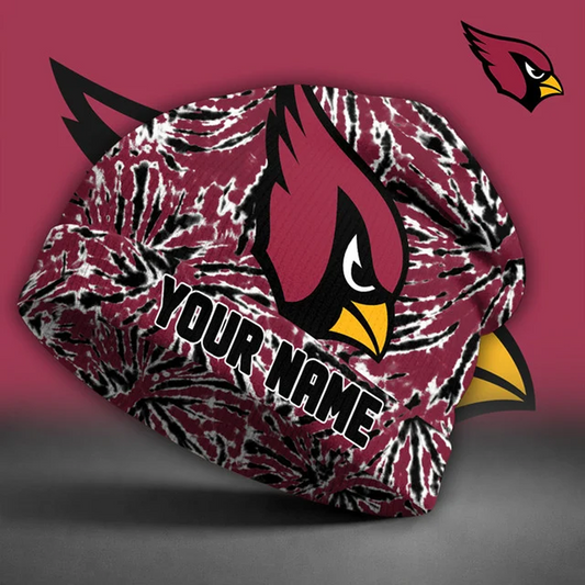 ARI X NFL Beanie Hat Custom Name Gifts For Fans - Limited Edition NAK NHT