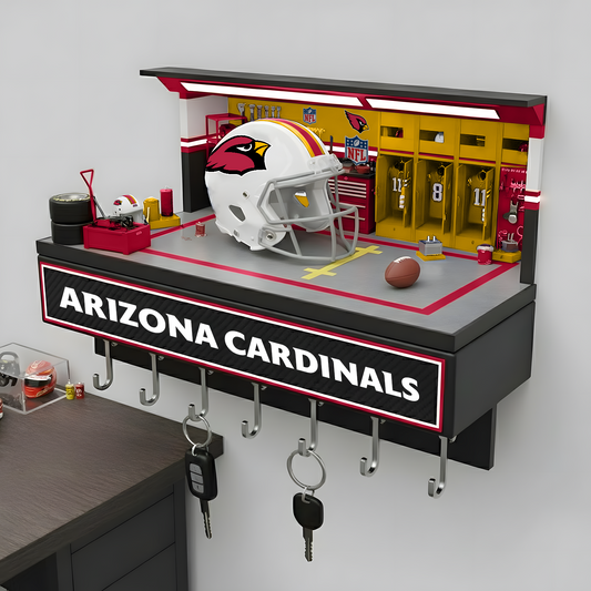 ARI X NFL Decorative key holder in a sporty style NAK NHT