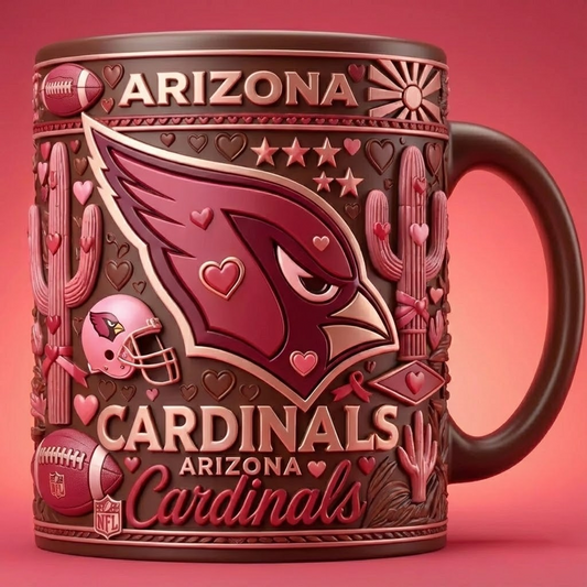 ARI X NFL Love Season Mug - Valentine 2026 NAK NHT