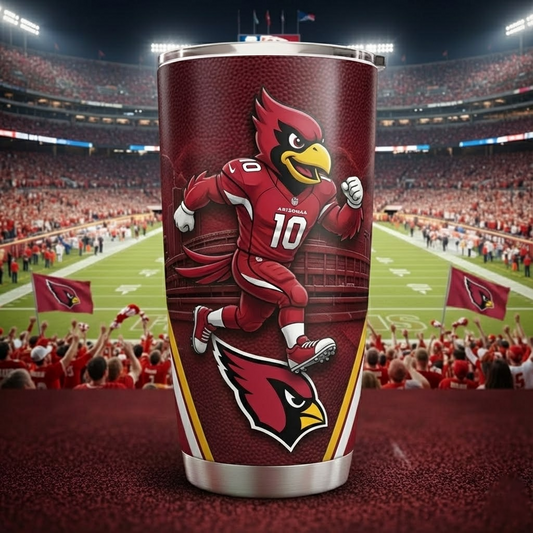 ARI X NFL mascot-shaped thermal mug NAK NHT
