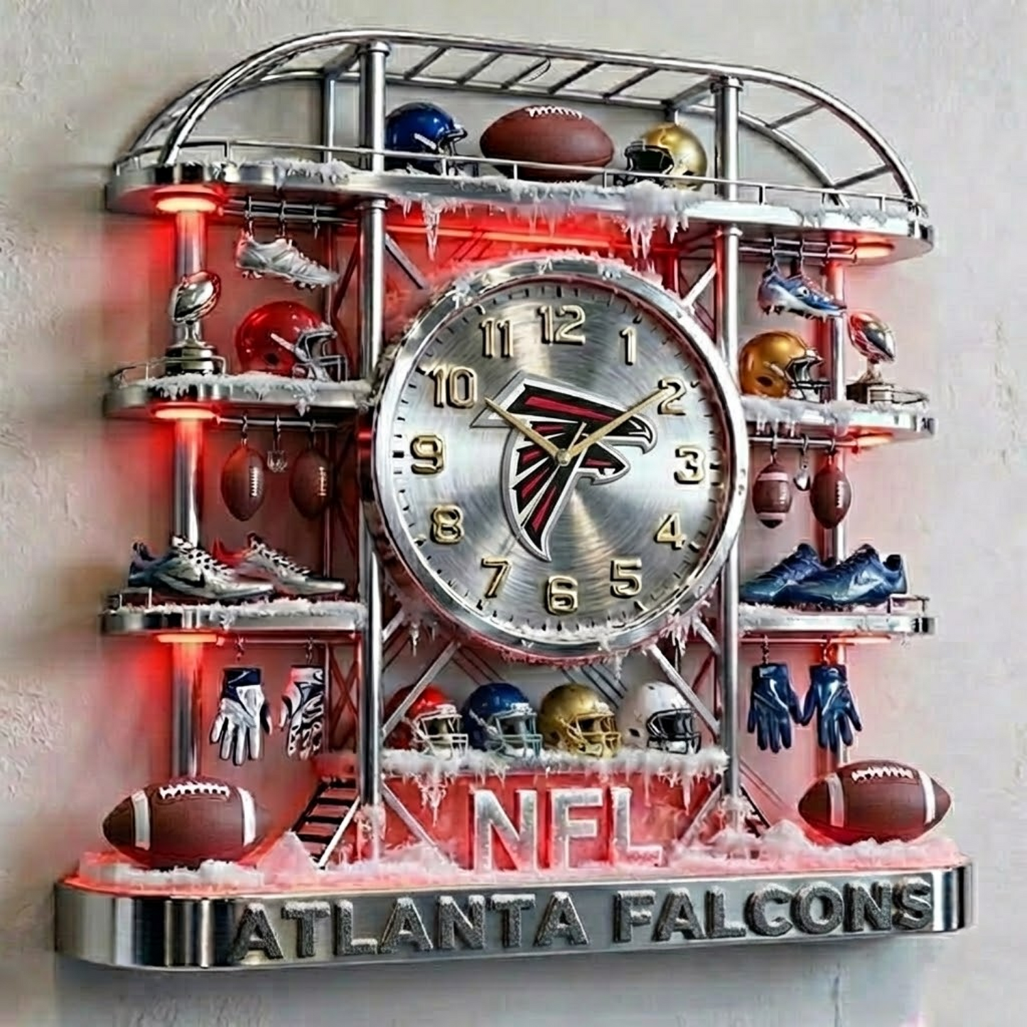 ATL X NFL Arctic Stadium Timepiece 1301 NAK NHT