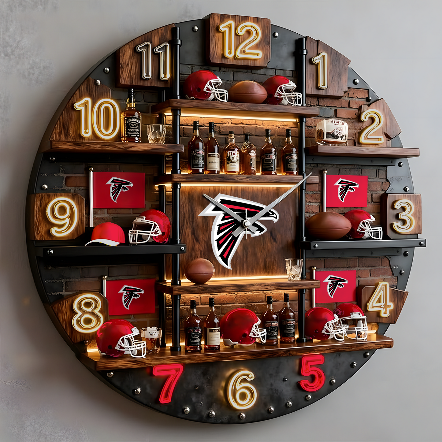 ATL X Premium  Illuminated Wall Clock 2026 NAK NHT