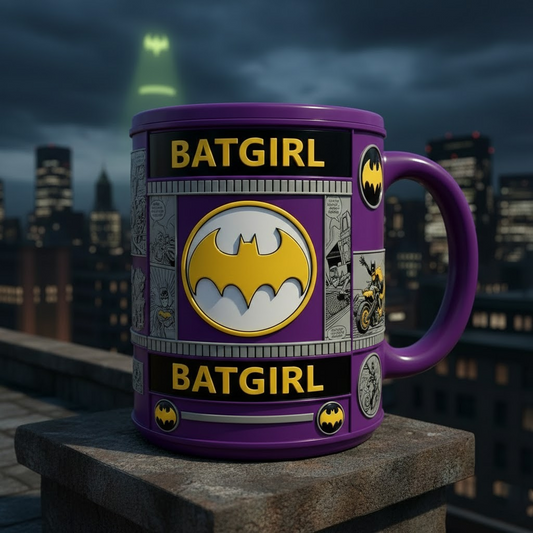 BAG X Mug featuring DC Comics legends. NAK NHT