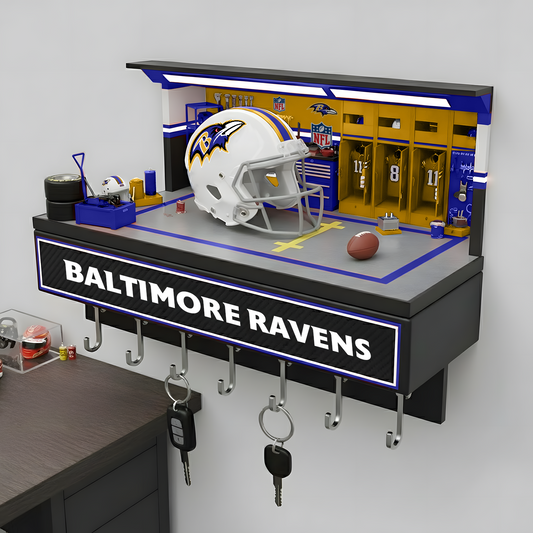 BAL X NFL Decorative key holder in a sporty style NAK NHT