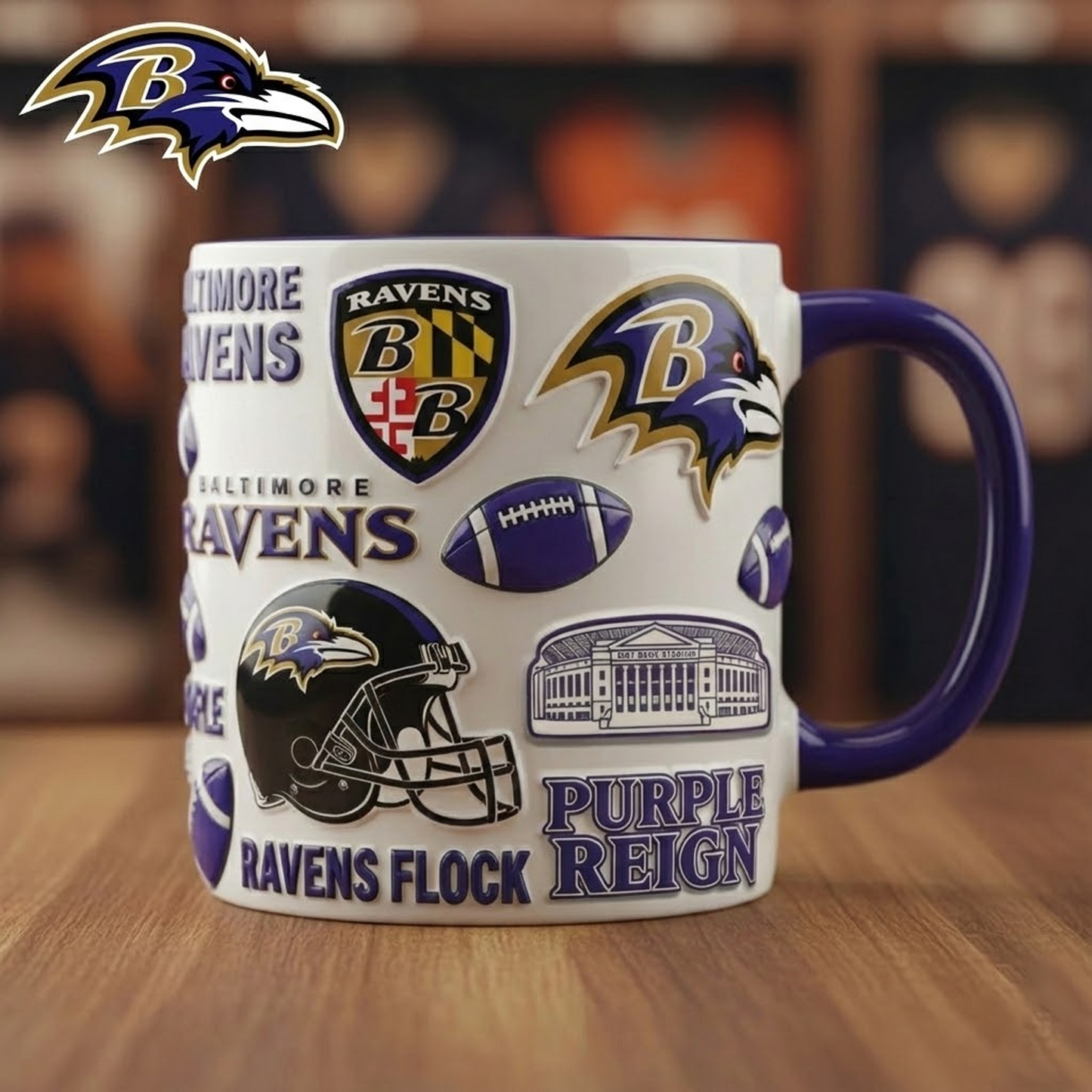 BAL X NFL PREMIUM MUG NAK NHT