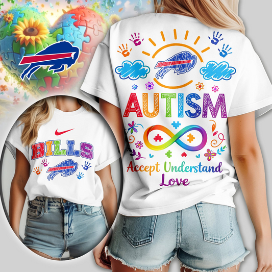 BB Premium NFL National Autism Acceptance Month Women Shirt DDT NTL
