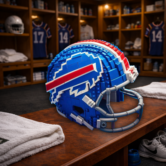 BB x NFL Teams Helmets Armed With Lego-Like Blocks DDT CTND