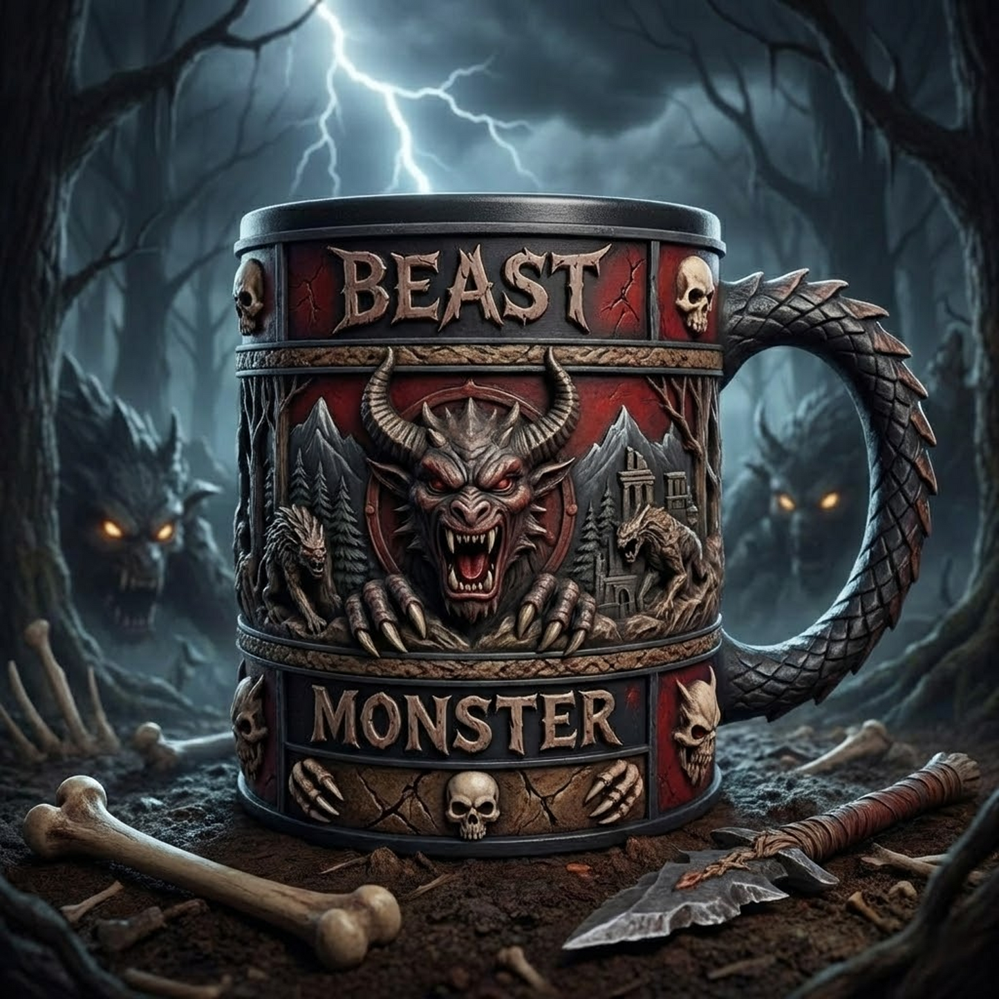BEA X MARVEL LEGEND RELIEF MUG NAK NHT