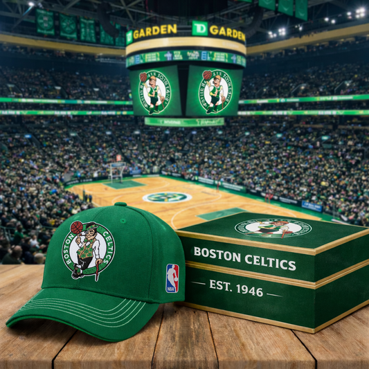 BOS x NBA Classic Fan Snapback Hat NAK NHT