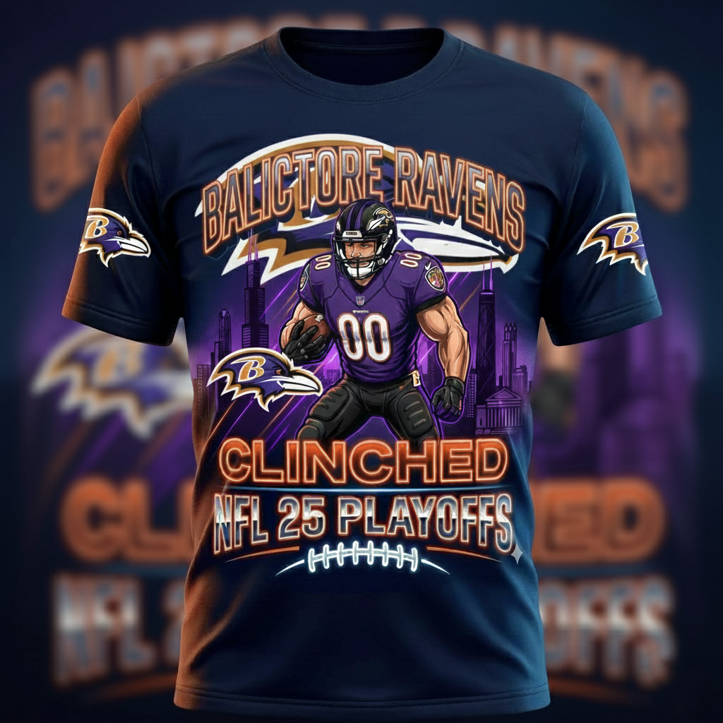 BR x NFL Playoff Football Tee NAK CTKT