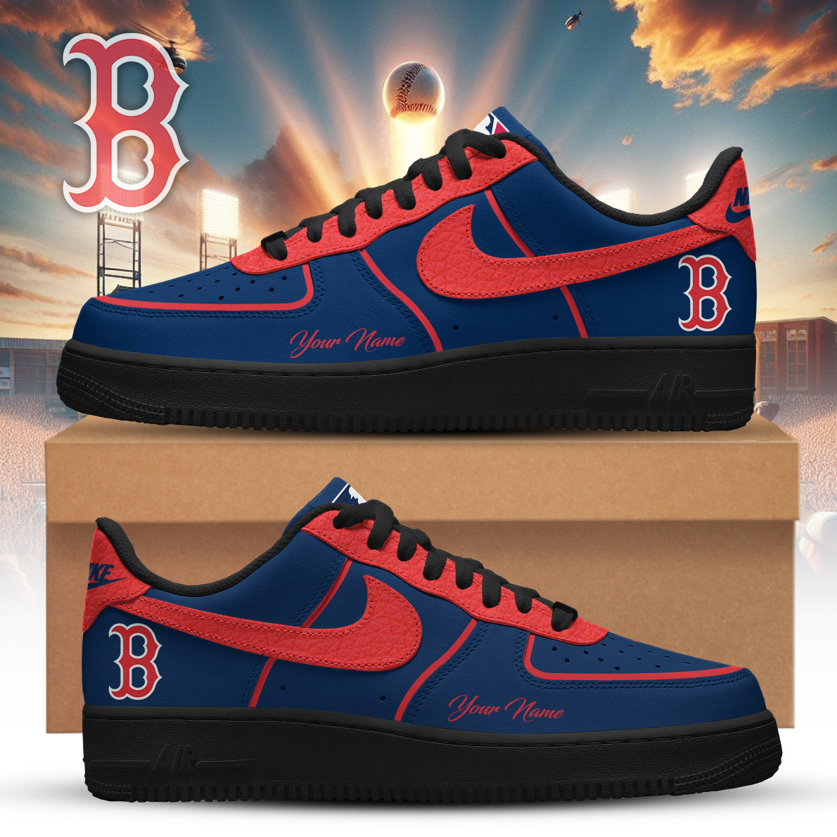 BRS x MLB Premium Air Force 1 Orchard DDT CTND