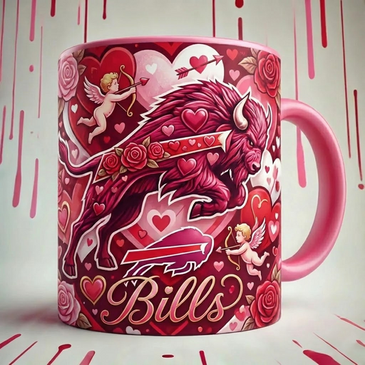 BUF X NFL Love Season Mug - Valentine V2 NAK NHT