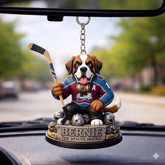 CA x NHL Guardian Mascot Car Decor NAK TTT