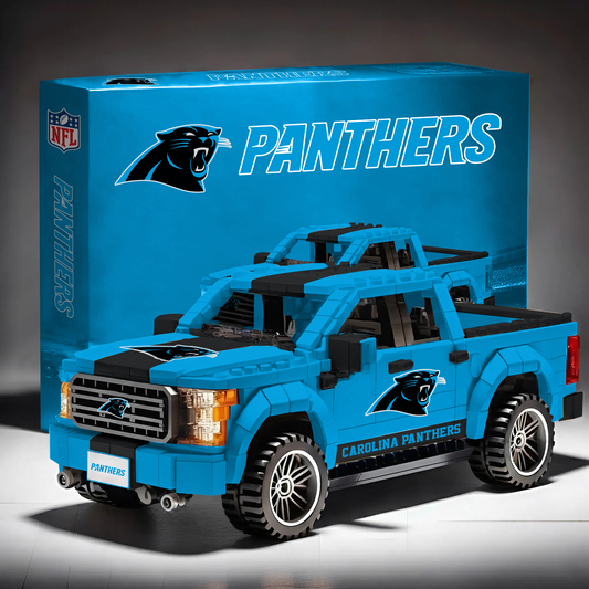CAR X NFL 3D Racing Truck Model Building Block Set NAK NHT