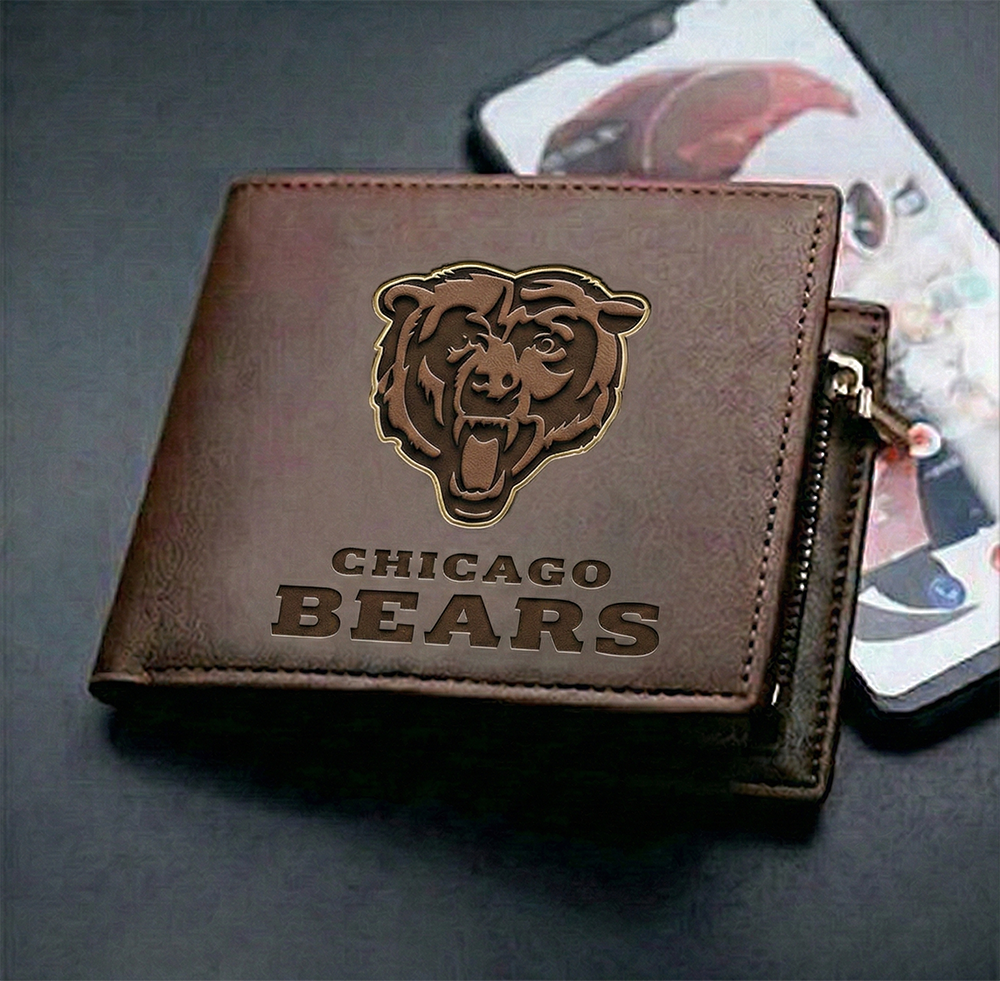 CB  x NFL Premium Embossed Football Team Wallet NAK TTT