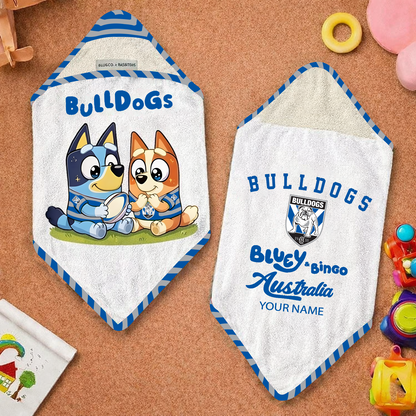CBY x NRL Cute Baby Bath Hooded Towel NAK NHT