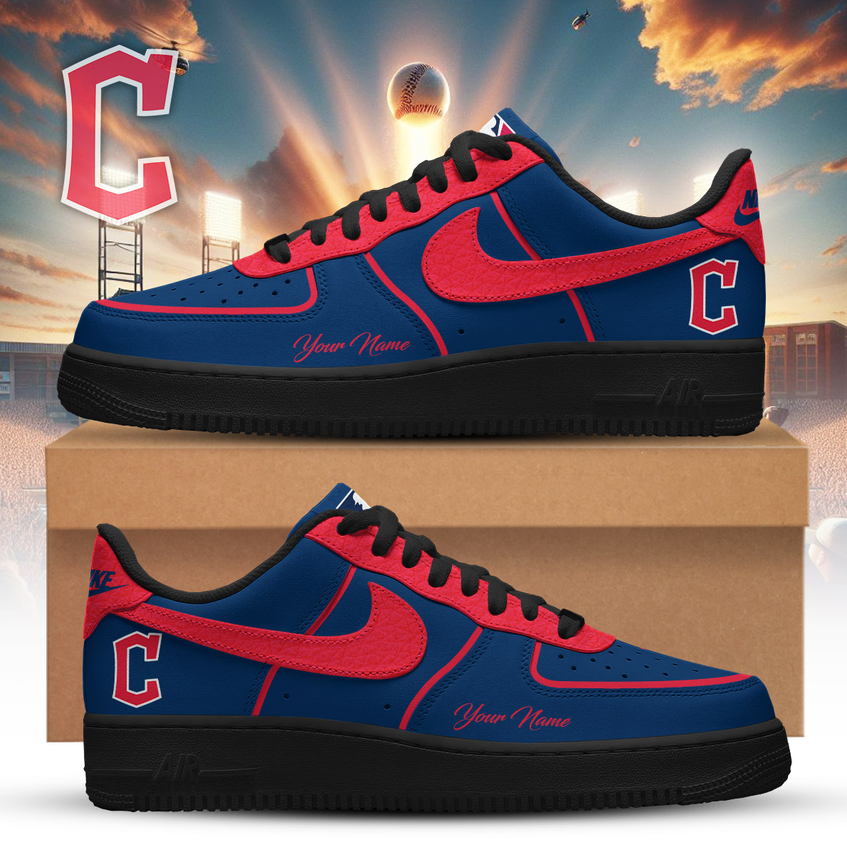 CG x MLB Premium Air Force 1 Orchard DDT CTND