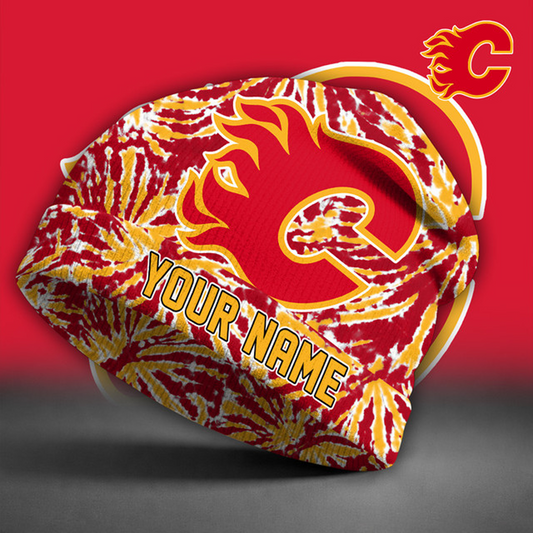 CGY X NHL Beanie Hat Custom Name Gifts For Fans - Limited Edition NAK NHT